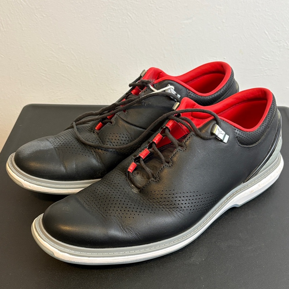 Black and Red Men's Shoes